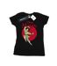 Disney Femme/Les femmes Mulan T-Shirt coton Dragon Circle (Noir) - UTBI16093-1