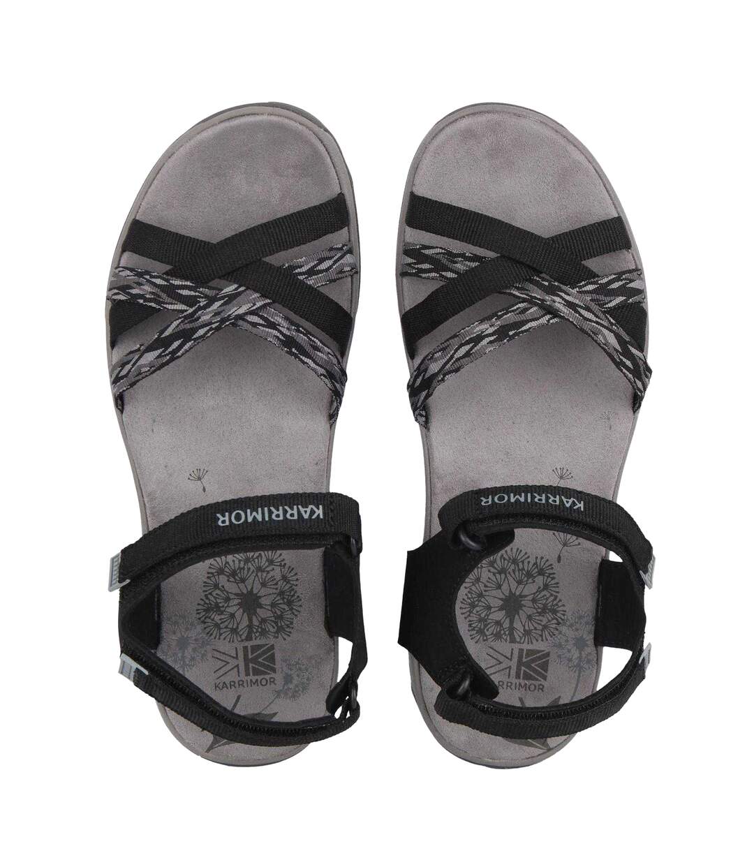 Sandales Salina Femme Noir Gris Karrimor-3