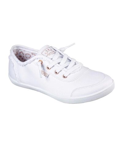 Womens/ladies Bobs B Cute Shoes White Skechers