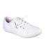Womens/ladies Bobs B Cute Shoes White Skechers-1
