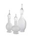Vase Bouchon Fiole en Verre Jo 38cm Transparent-3