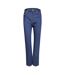 Womens/ladies High Waist Flared Jeans Blue Lacoste-1