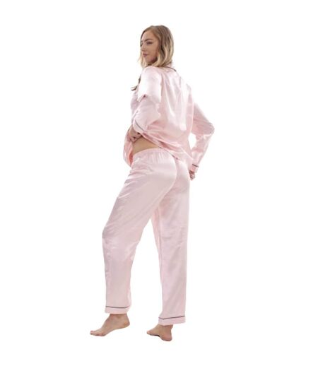 Ensemble De Pyjama Long Femme Rose Keanu