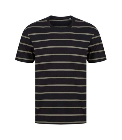 Front Row - T-shirt - Homme (Noir / Kaki) - UTRW8385