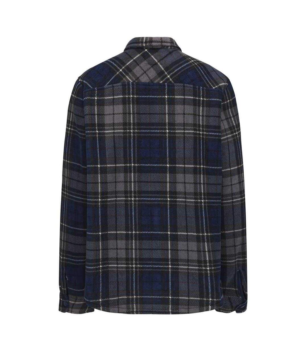 Veste-chemise Motif/style Motif Écossais Homme Bleu Marine SoulCal-3
