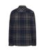 Veste-chemise Motif/style Motif Écossais Homme Bleu Marine SoulCal-3