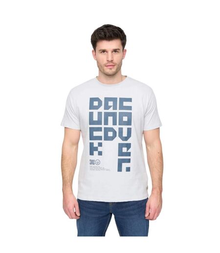 Mens Squarelarge T-shirt Light Blue Duck And Cover