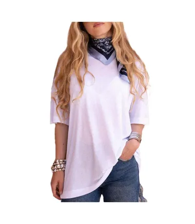 T-shirt blanc femme an'ge agathe