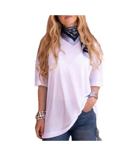 T-shirt blanc femme an'ge agathe