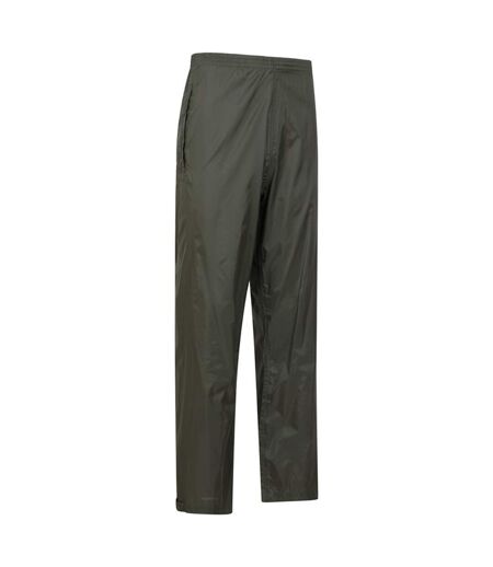Mountain Warehouse Mens Pakka Waterproof Over Trousers (Khaki Green) - UTMW128