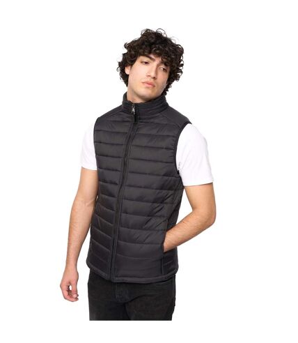 Mens earlam gilet black Bewley & Ritch