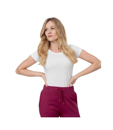T-shirt H4l22-tsd353 Femme Blanc 4F
