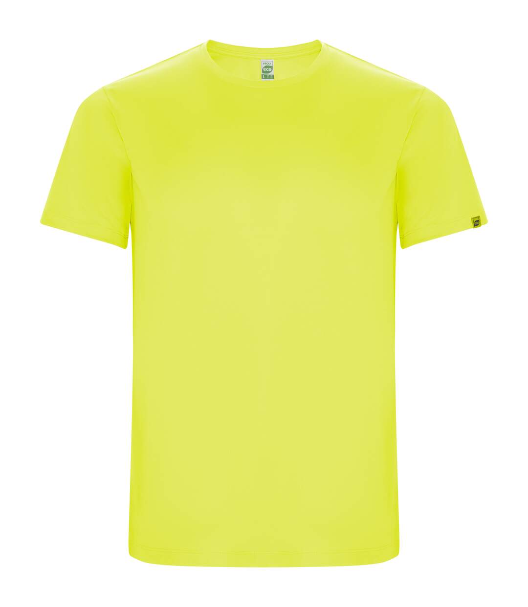 T-shirt Imola Homme Jaune Fluo Roly Eco-1