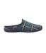 Chaussons mules checkmate homme bleu Goodyear