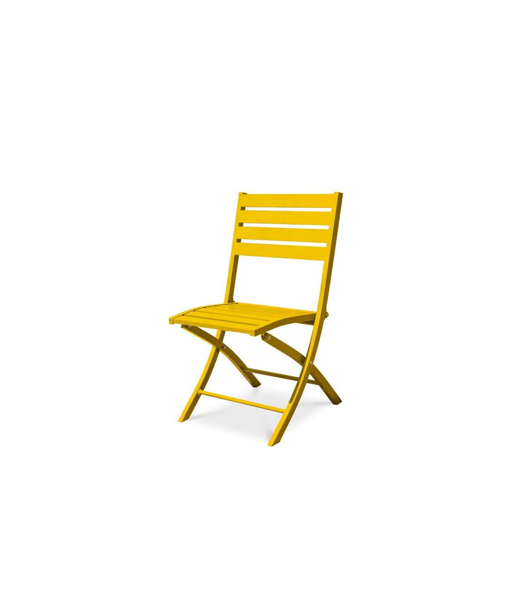 Chaise de Jardin Pliante Marius 82cm Moutarde-2