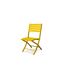 Chaise de Jardin Pliante Marius 82cm Moutarde-2