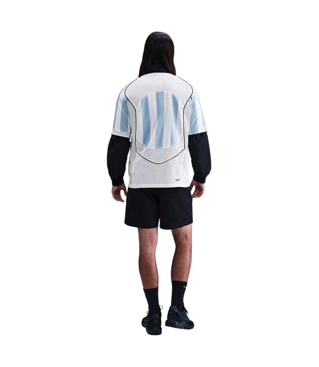 Mens Total 90 Energy Football Shirt White Blue Nike-3
