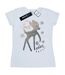 Disney - T-shirt BAMBI WINTER DEER - Femme (Blanc) - UTBI14809-1