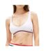 Haut de bikini blanc femme tommy hilfiger stripe-1