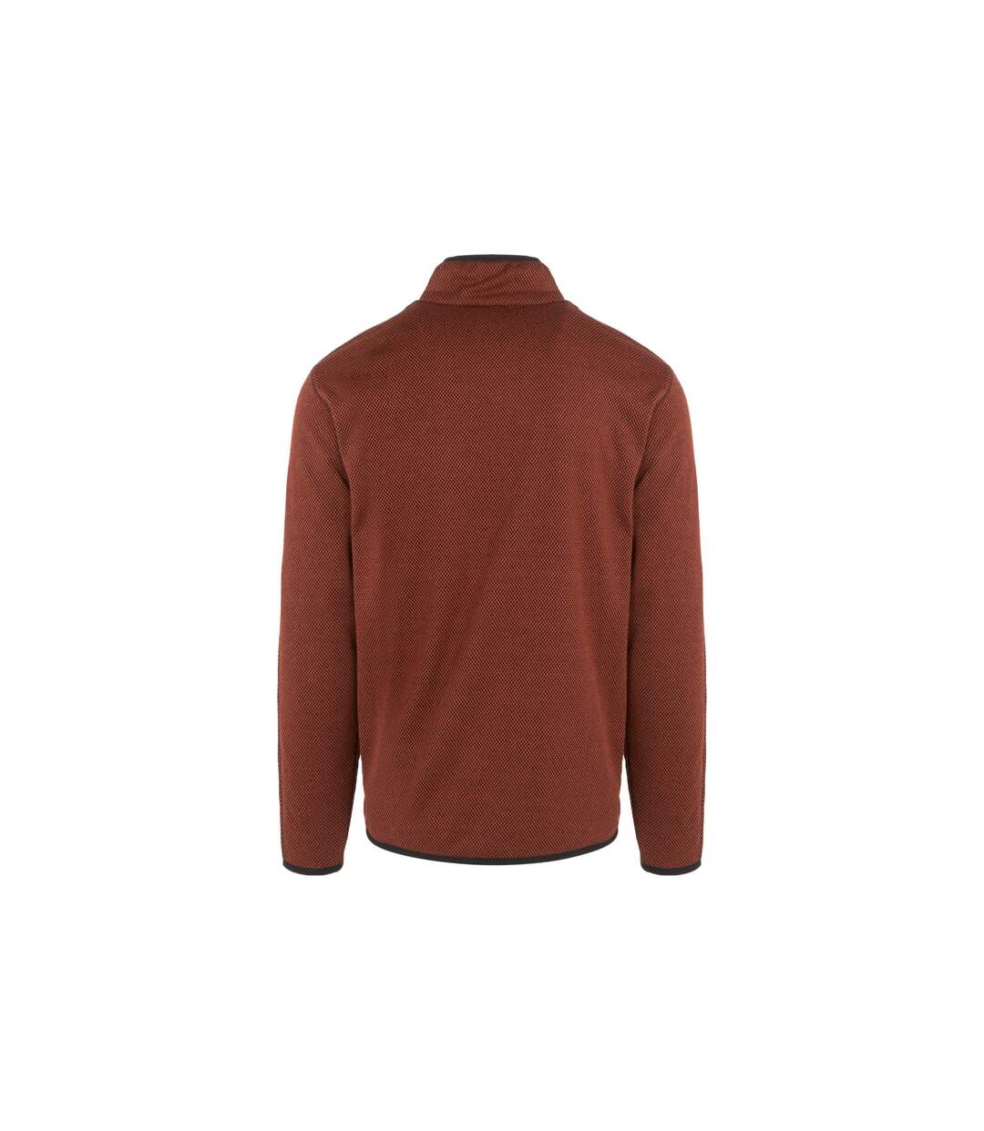 Mens kitom full zip fleece jacket red ochre marl Regatta