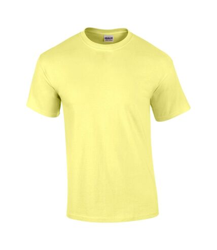 Gildan Mens Ultra Cotton T-Shirt (Cornsilk) - UTPC6403