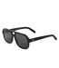 Unisex Adult Forks Sunglasses One Size Black Dark Grey Off White-1