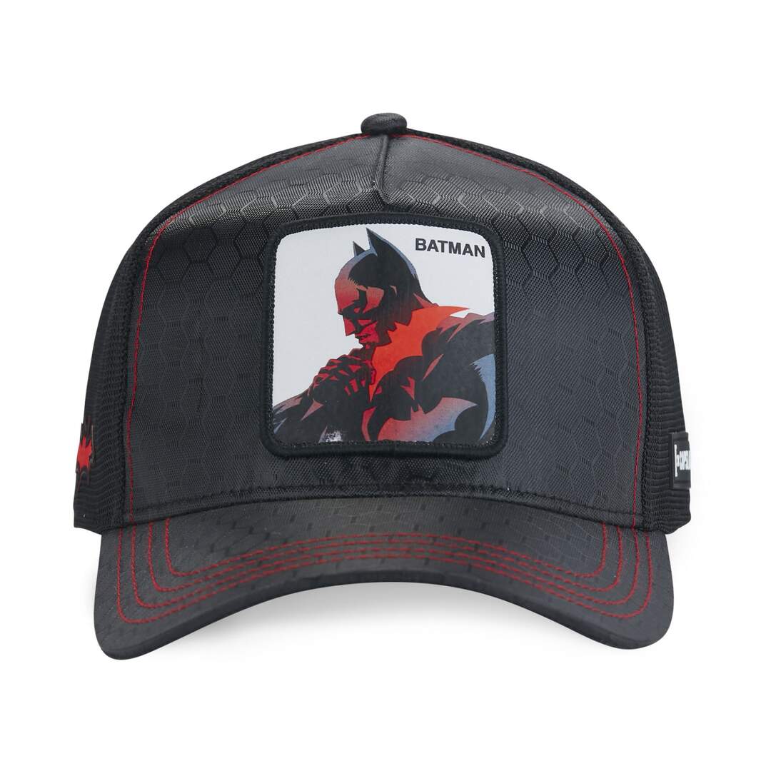 Casquette homme trucker en nid d'abeille Dc Comics Batman Capslab-2