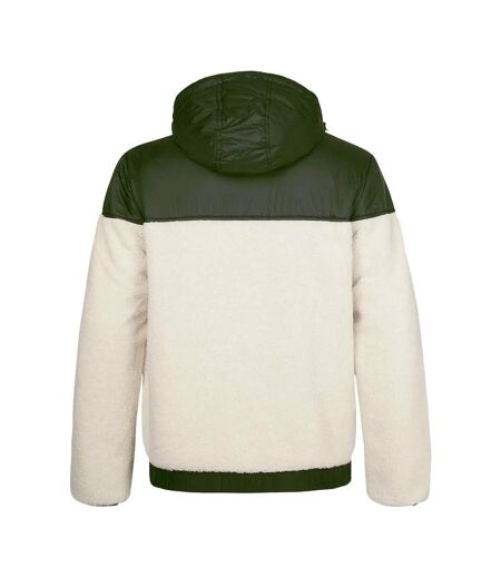 Veste blanche/vert homme petrol industries jac202