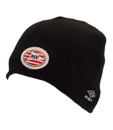 PSV Eindhoven Adults Unisex Umbro Knitted Hat (Black)