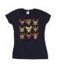 Disney T-shirt en coton Femmes/Ladies Lilo & Stitch Halloween Costumes (Bleu marine) - UTBI26030-1