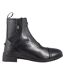 Saxon Unisex Syntovia Zip Paddock Boots (Black) - UTWB801