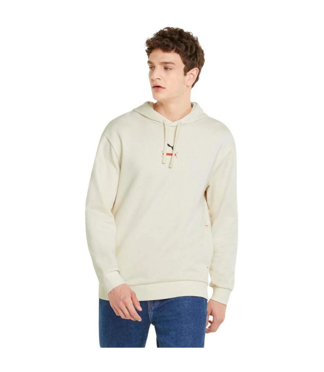 Sweat À Capuche Better Homme Beige Crème Adidas-1