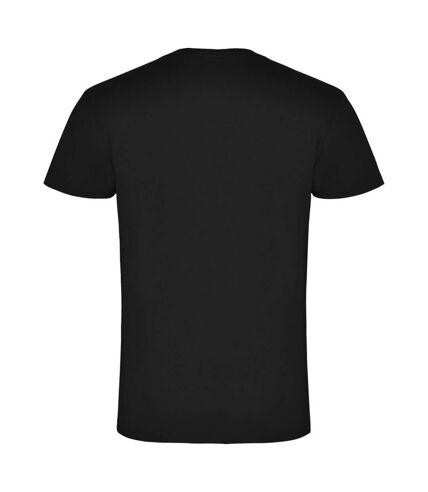 Roly Mens Samoyedo V Neck T-Shirt (Solid Black)