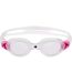 Unisex Adult Visio Transparent Swimming Goggles Transparent Pink Aquawave-2