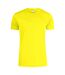 Clique - T-shirt - Homme (Jaune fluo) - UTUB362
