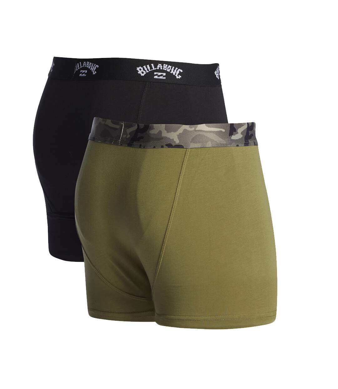 Boxer Kaki/Noir Homme Billabong Core