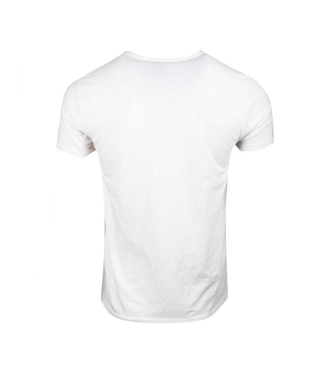 T-shirt Blanc Homme La Maison Blaggio Mattew - L-2