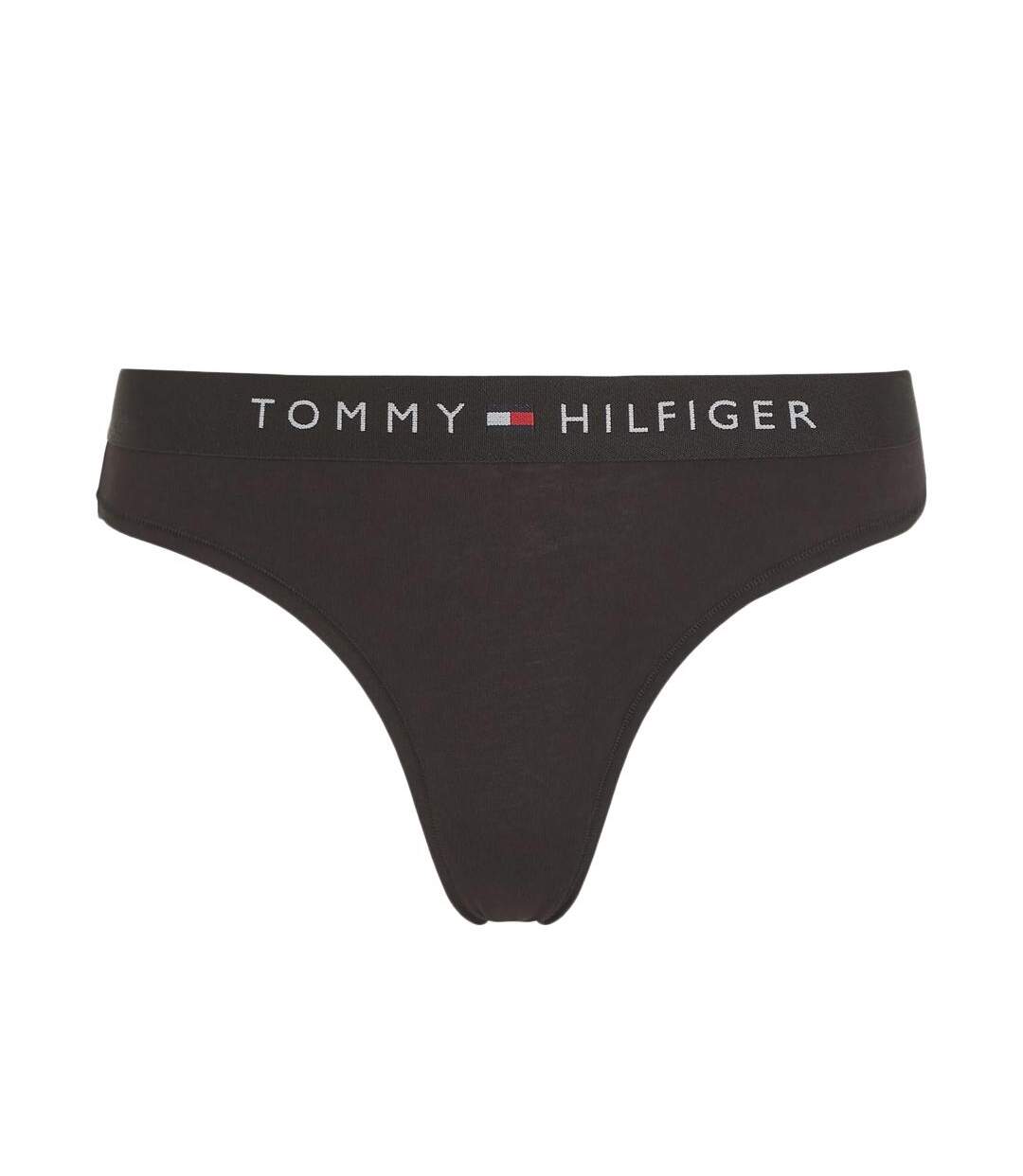 String Noir Femme Tommy Hilfiger UW0UW04146 - 1XL-1