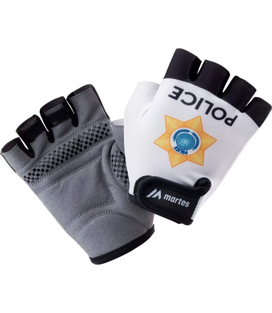Mitaines Baldo Enfant Noir Blanc Gris Martes-3