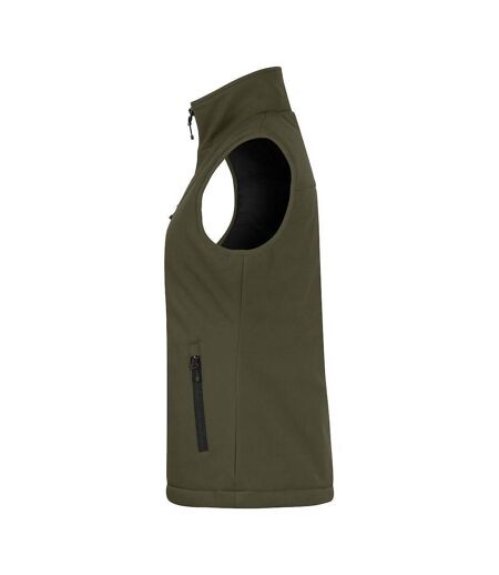 Veste Sans Manches Femme Vert Kaki Clique