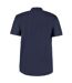 Kustom Kit Mens Business Short-Sleeved Shirt (Dark Navy)