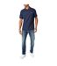 Polo Motif/style Logo Brodé Homme Bleu Marine Slazenger-1