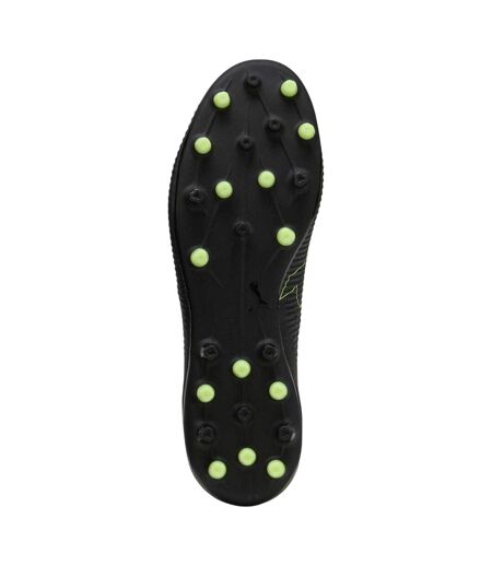 Mens Future 8 Match Flat Firm Ground Football Boots  Black Puma