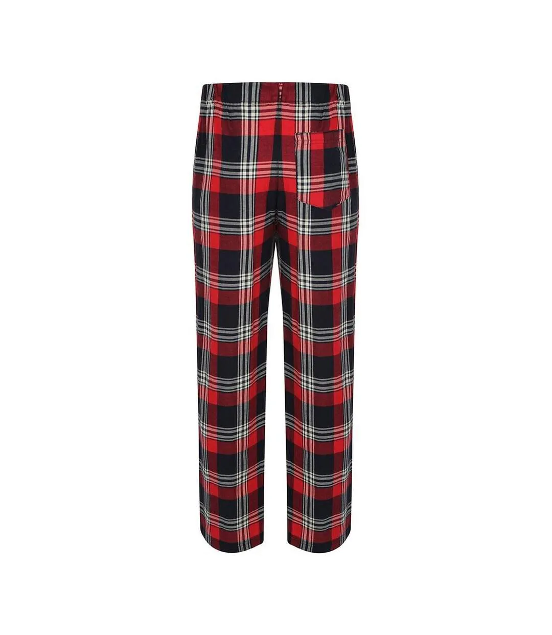 Pantalon De Détente Tartan Homme Rouge Bleu Marine SF-2