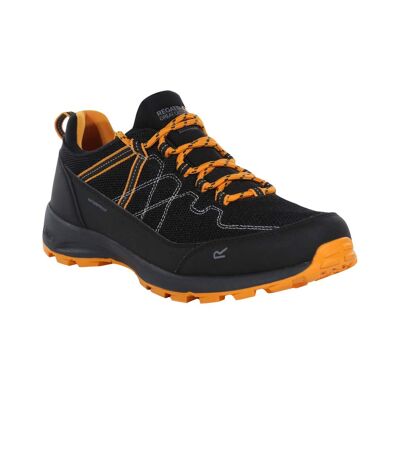 Chaussures de marche samaris lite homme noir / orange feu Regatta