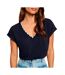 T-Shirt marine femme morgan diana-1