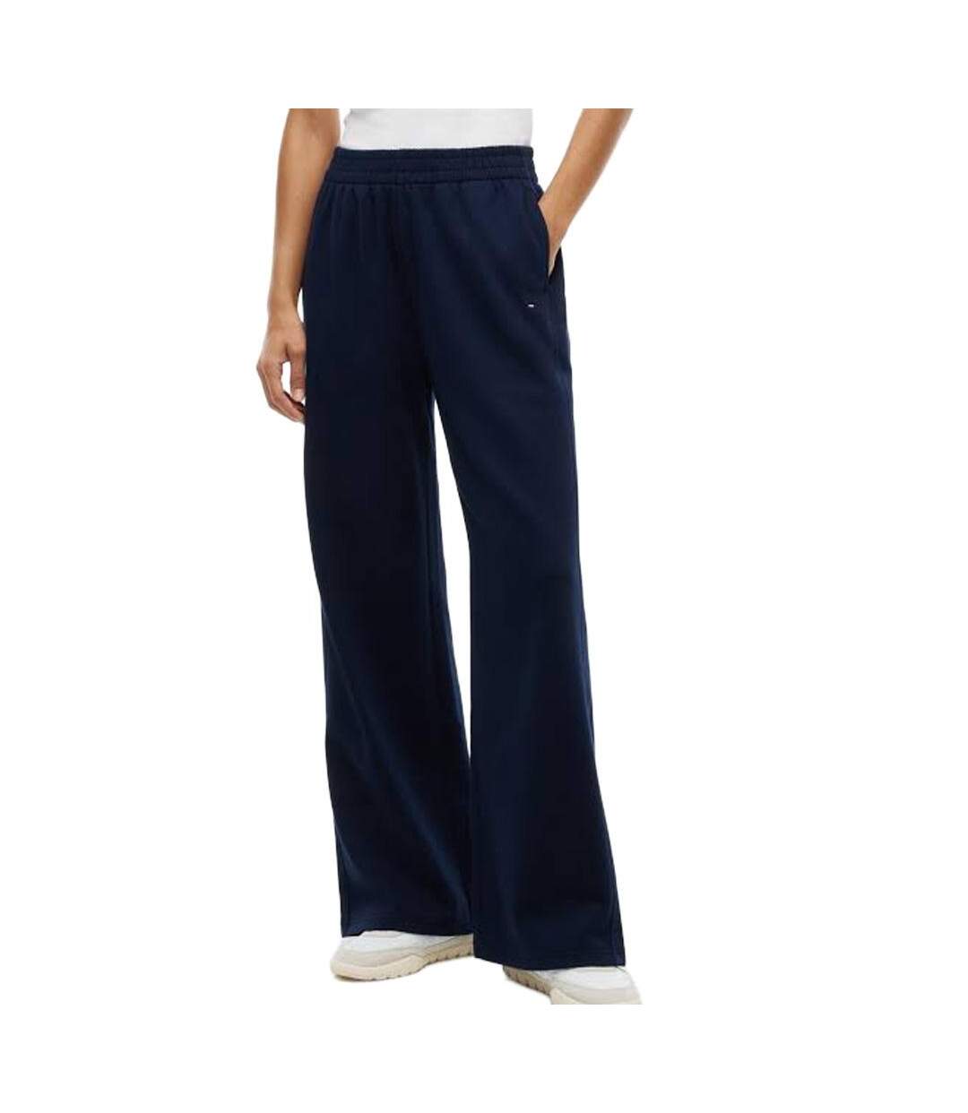 Jogging marine femme tommy hilfiger essential-1