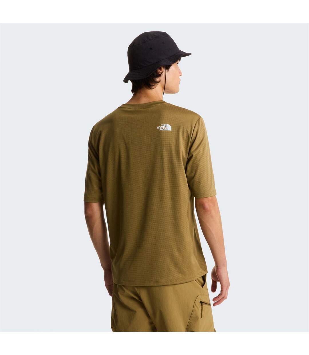 T-shirt Shadow Homme Kaki Foncé The North Face-4