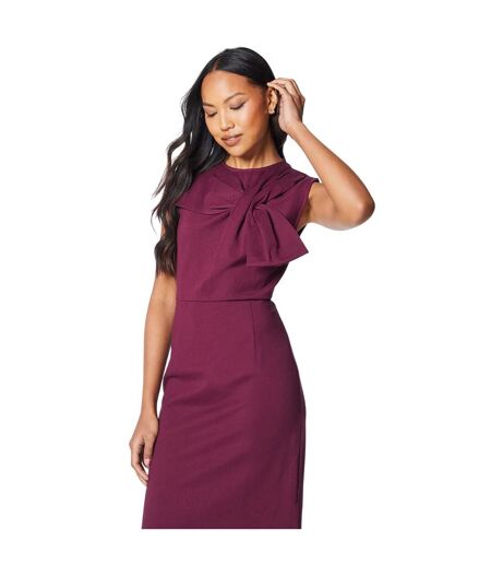 Robe mi-longue femme rose baie Principles