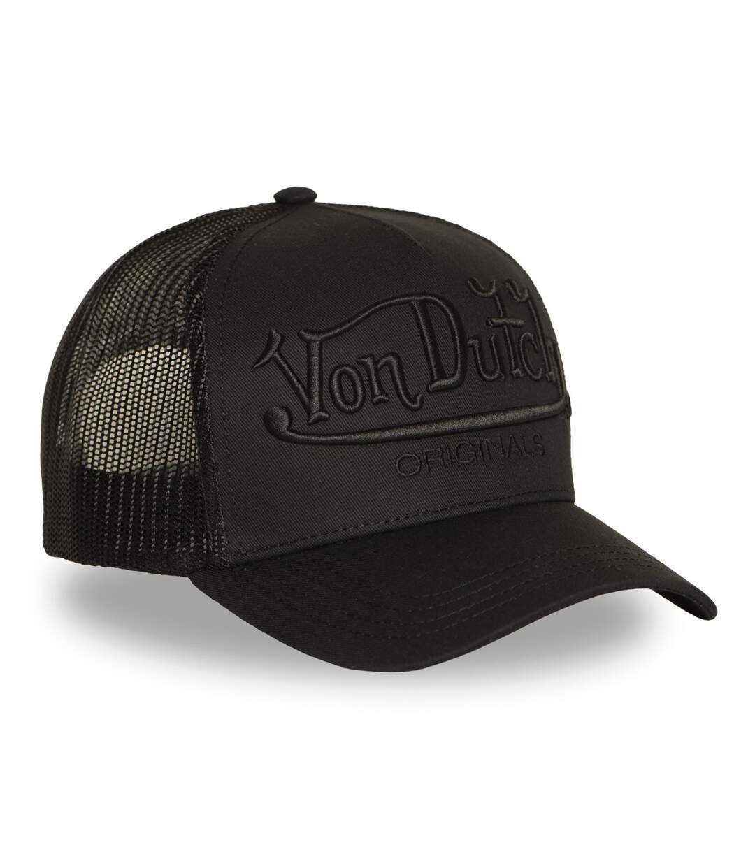 Casquette baseball avec filet et logo brodé Embroidery Style Vondutch-4